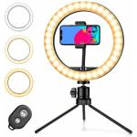 10 Inch LED RingLight With Tripod For Live Videos, Makeup