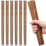 10 Pieces Reusable Chinese Wooden Chopsticks