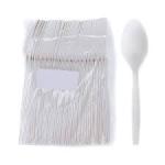 100 Disposable Spoon,White