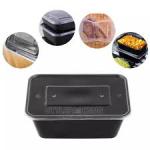 1000ml Black Take-away Containers