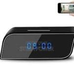 1080P Mini WiFi Spy Digital Clock Ip Cctv Camera