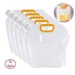 5L Plastic Liquid Packaging Pouch - 5pcs