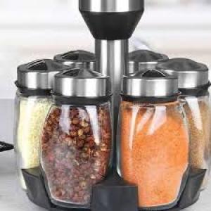 6 Pieces Spice Jars Seasoning Box Condiment Jar With Lids