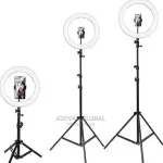 12 Inches Automatic Led Ringlight With Stand  And Phone/camera  Holder