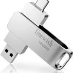 128GB USB Flash Drive - Silver