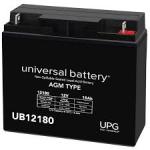12V/18Ah Lead Acid Battery With Nut And Bolt Terminal