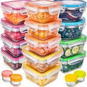 17 Set Plastic Storage Container (Consist Of 17 Containers)