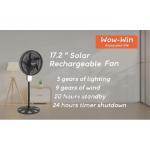 17.2 Inch Rechargeable Powerful Cooling Standing Fan