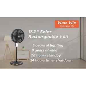 17.2 Inch Rechargeable Powerful Cooling Standing Fan