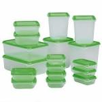 17in1 Plastic Food Storage Containers