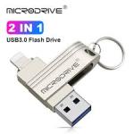2 In 1 Lightning OTG USB Flash Drive Pen Drive For IPhone16GB 32GB 64GB 128GB USB Flash 2.0