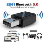 2 In 1 Usb Bluetooth 5.0 Receiver Transmitter