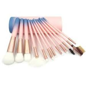 20 Pcs Makeup Brush-Colorful Portable Gradient Cosmetic Pens