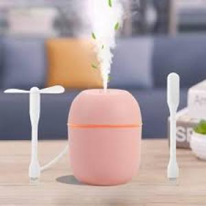 220mL Air Humidifier USB Air Diffuser Colorful Light Quiet