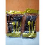 24pcs X 2 (48pcs) Plastic Silver Spoons Parties &Eateries