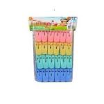 24picPiece Plastic Pegs - Multicolour