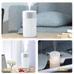 260mL Mist Humidifier Diffuser Colorful Night Light Quiet