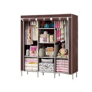 3 Columns 12 Compartments Mobile Steel Wardrobe