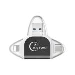 3 In 1 Flash Drive USB Micro SD&TF Smart Card Reader Adapter For IPhone 5 6 7 8 For IPad Macbook