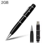 3 In 1 Laser Pen Style USB Flash Disk,2GB (Black)