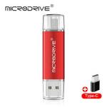 3 In 1 Type-c Usb Flash 4GB 16GB 32GB 64GB 128gb Usb Flash Drive Memory Stick Pendrive OTG Flash