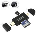 3 In 1 USB OTG Card Reader Flash Drive High-speed USB 2.0 Universal Card TF