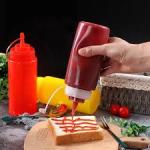 3PCS 650ML Squeeze Bottle Ketchup.Bottle Sauce Dispenser