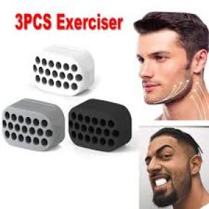 3PCS Jaw Exerciser Facial Jaw Toner Define Jawline Neck