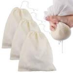 3Pcs - Reusable Food And Milk Filter - Mesh Bag