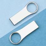 4/8/16/32/64/128GB Mini Metal Waterproof USB Flash-Silver