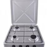 4-Burner Manual Ignition Table Top Gas Cooker