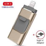 4 IN 1 Multi-function USB 3.0 Phone Flash Driver Memory 64GB