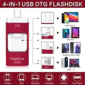 4 In 1 OTG 512GB USB Flash Drive U DISK For Iphone Type-c