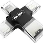 4 In 1 USB 2.0 OTG Memory Card Reader Adapter Universal Micro USB TF SD Card Reader For PC Phone