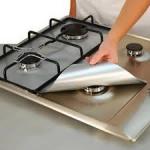 4Pcs Gas Hob Range Protectors Stovetop Burner Reusable-