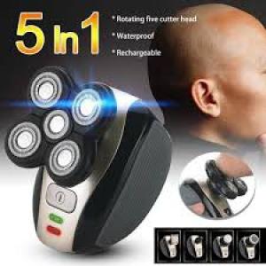 5 In 1 Rechargeable Bald Head Shavers Razors Cordless Hair Clipper Trimmer Groomer