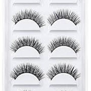 5 Pairs 3D Mink False Eyelashes Natural Handmade Lashes