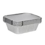 50 Pieces Disposable Aluminum Foil Plates