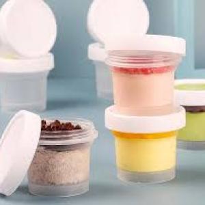 500ml Plastic Container/jar For Yogurt, Ice Cream