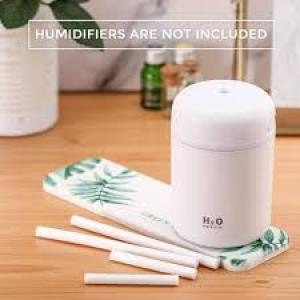 50Pcs Humidifier Filters Replacement Cotton Sponge Stick for USB Humidifier Aroma Diffusers Mist Maker Air Humidifier