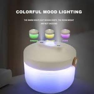 600mL Large Capacity Night Light Dual Spray Humidifier