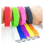 64gb Silicon Handband USB Flash Drive - Red 2.0