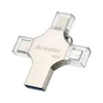 64GB Ultra OTG Micro USB Type-c Lightning 4in1  Flash Drive