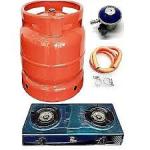 6kg Gas Cylinder+ Stainless Gas Cooker Complete