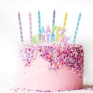 6Pieces-Multi Colour HAPPY BIRTHDAY Decorative Cake Candles