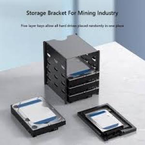 Acasis Hard Drive Bracket Multi-layers Hard Disk Shelf Organizer Box Hdd Case Disk Rack Desktop