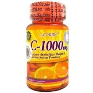 Acorbic C Supports Antioxidant Health-1000mg -60 Tablets