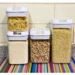 Airtight Kitchen Storage Container Set With Vacuum Seal 4Pcs