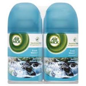 Airwick Freshmatic Refill Air Freshner Fresh Water  ×2