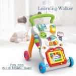 Baby Sit-to-Stand Walking Learning Trolley With Music